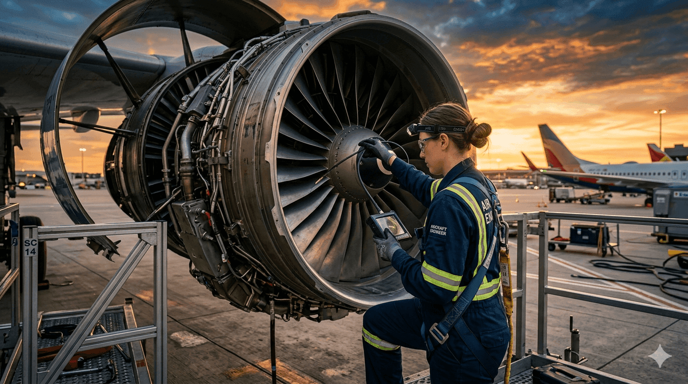 Featured image for Aircraft Maintenance Engineer (AME): Complete Career Guide