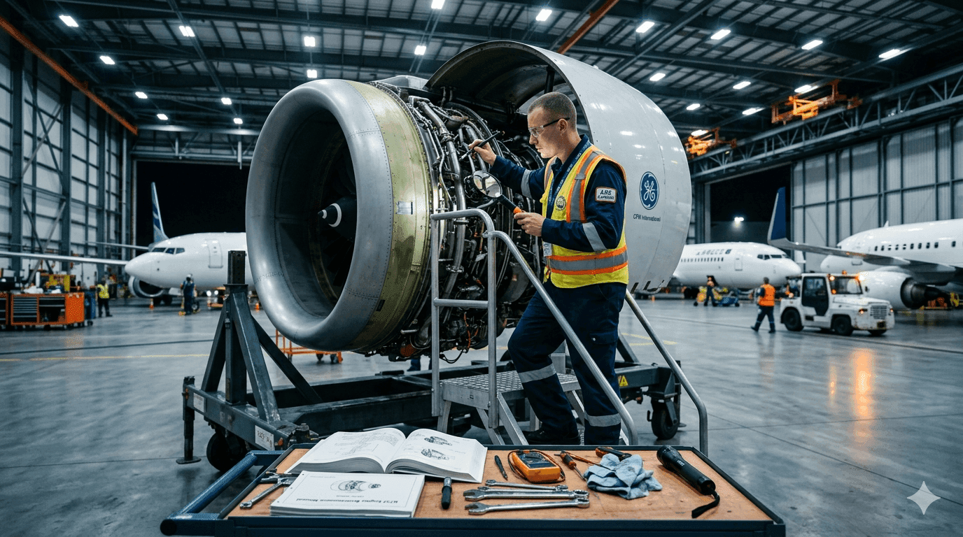 Featured image for Aircraft Maintenance Engineer (AME) — Complete CAR66 Guide