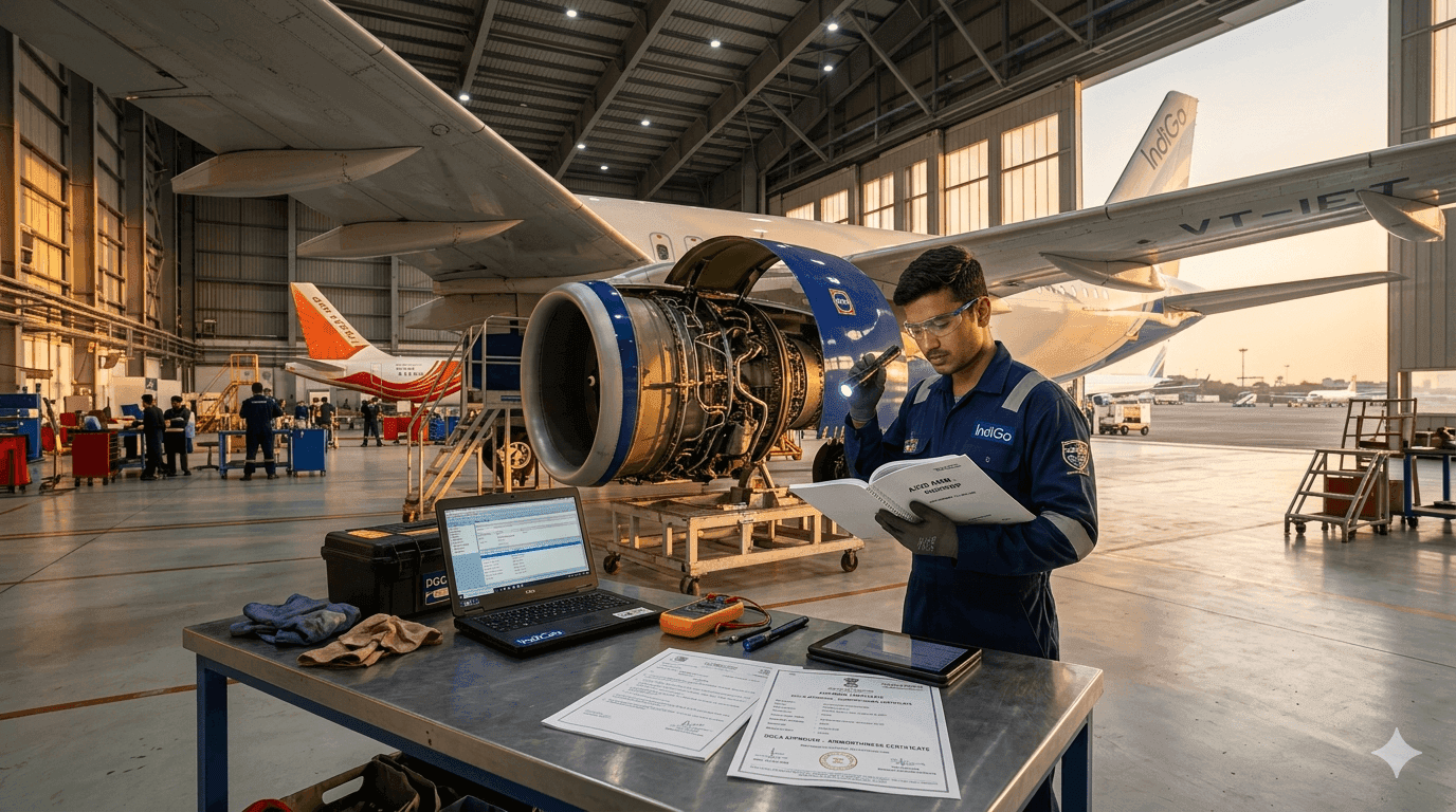 Featured image for DGCA AME CAR-66 Exam Syllabus: Modules, Categories & Tips