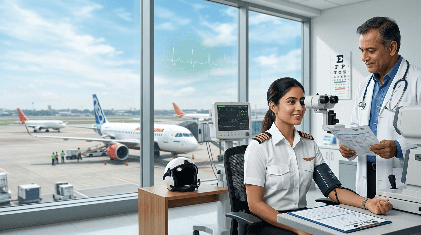 Featured image for DGCA Class 1 & Class 2 Medical Certification